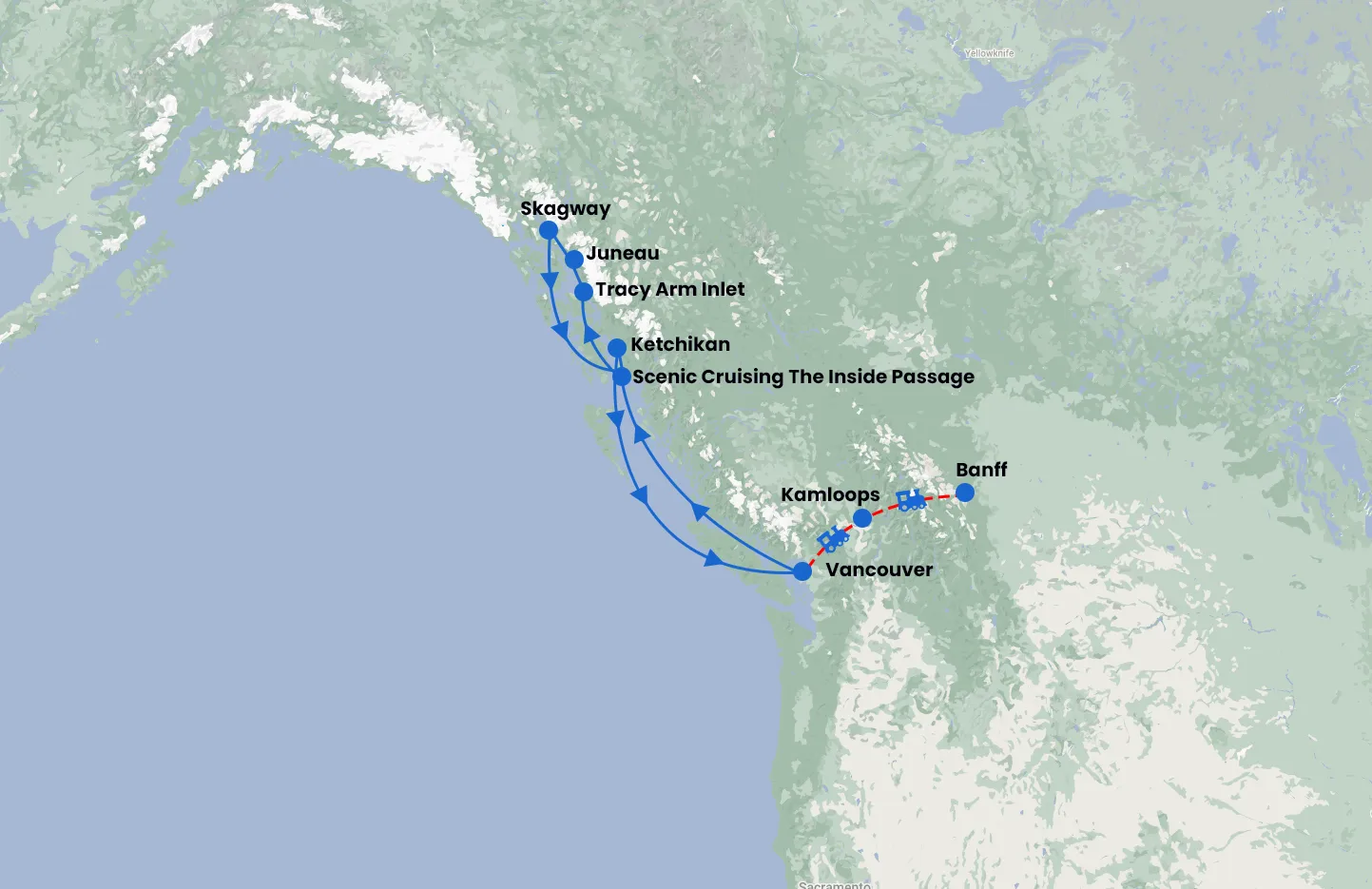 Luxury Alaska Cruise onboard Koningsdam & Rocky Mountaineer
